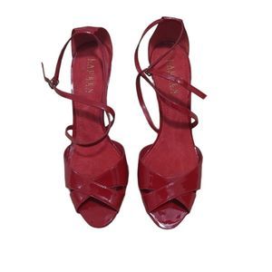 Ralph Lauren Criscross Patent and Suede He…